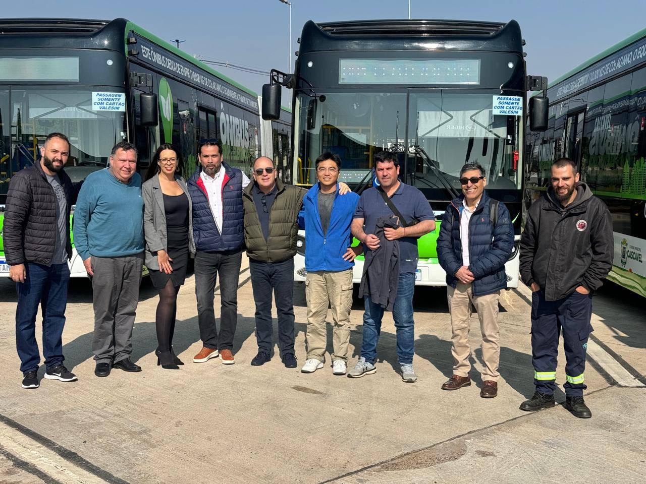 Cascavel se destaca na eletromobilidade e inspira países vizinhos