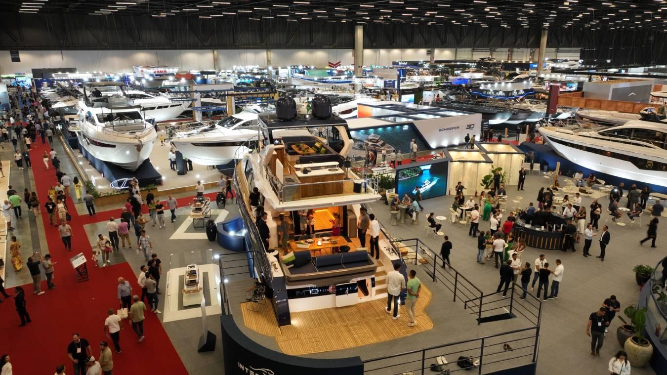 Com mais de 170 barcos à venda e muitos lançamentos, São Paulo Boat Show registra recorde de expositores