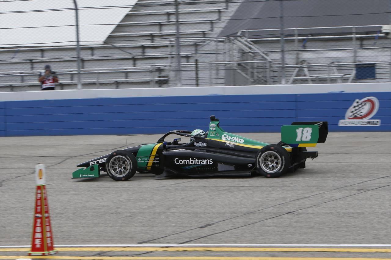 Estreante do ano, Caio Collet renova com a HMD Motorsports para a temporada 2025 da Indy NXT