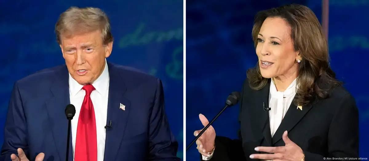 Harris coloca Trump na defensiva em debate inflamado