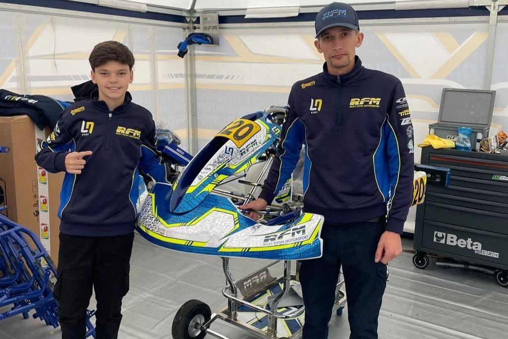 Lucas Provenzi Corrêa já está na Inglaterra para a disputa do Mundial de Kart