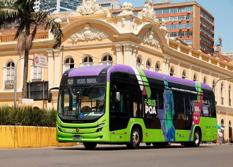 Marcopolo promove demonstração de suas soluções para descarbonização do transporte