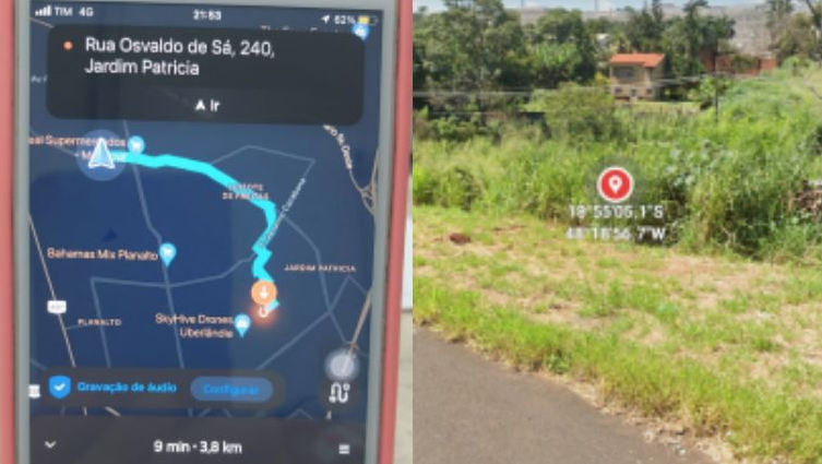 Motorista de aplicativo em Uberlândia é amarrado e abandonado em matagal após assalto