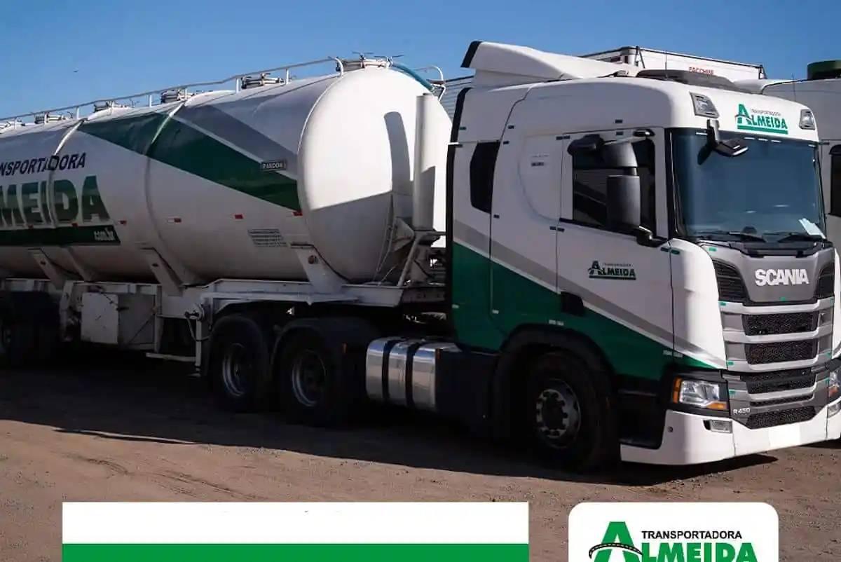 Transportadora Almeida está com vagas abertas para novos motoristas carreteiros