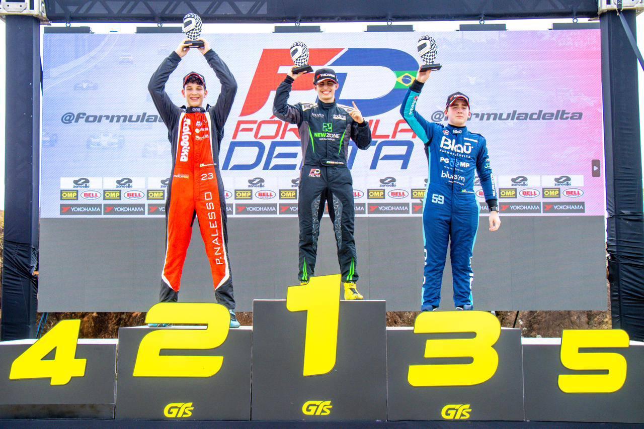 Firás Fahs vence as duas provas da categoria Rookie na Fórmula Delta