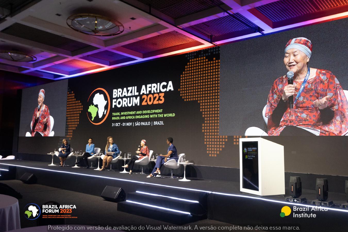 Líderes globais debatem desenvolvimento sustentável no Fórum Brasil África 2024