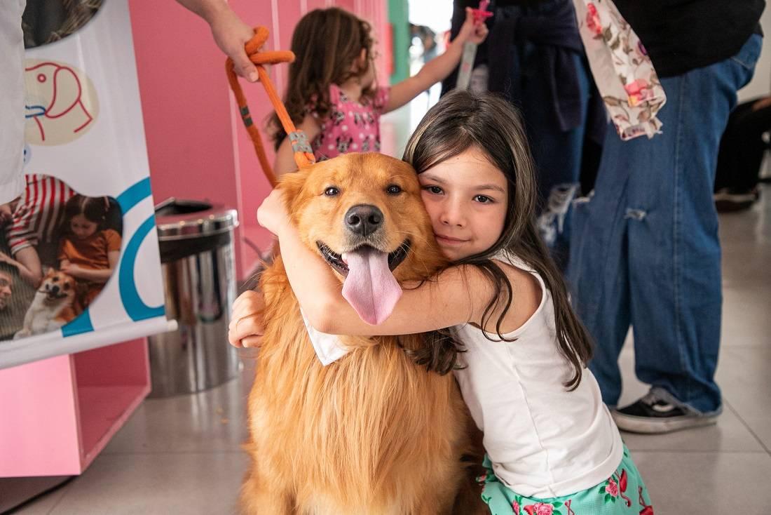 São Caetano lança projeto Cuidando com Patas e leva pets para interagir com pacientes no Atende Fácil Saúde