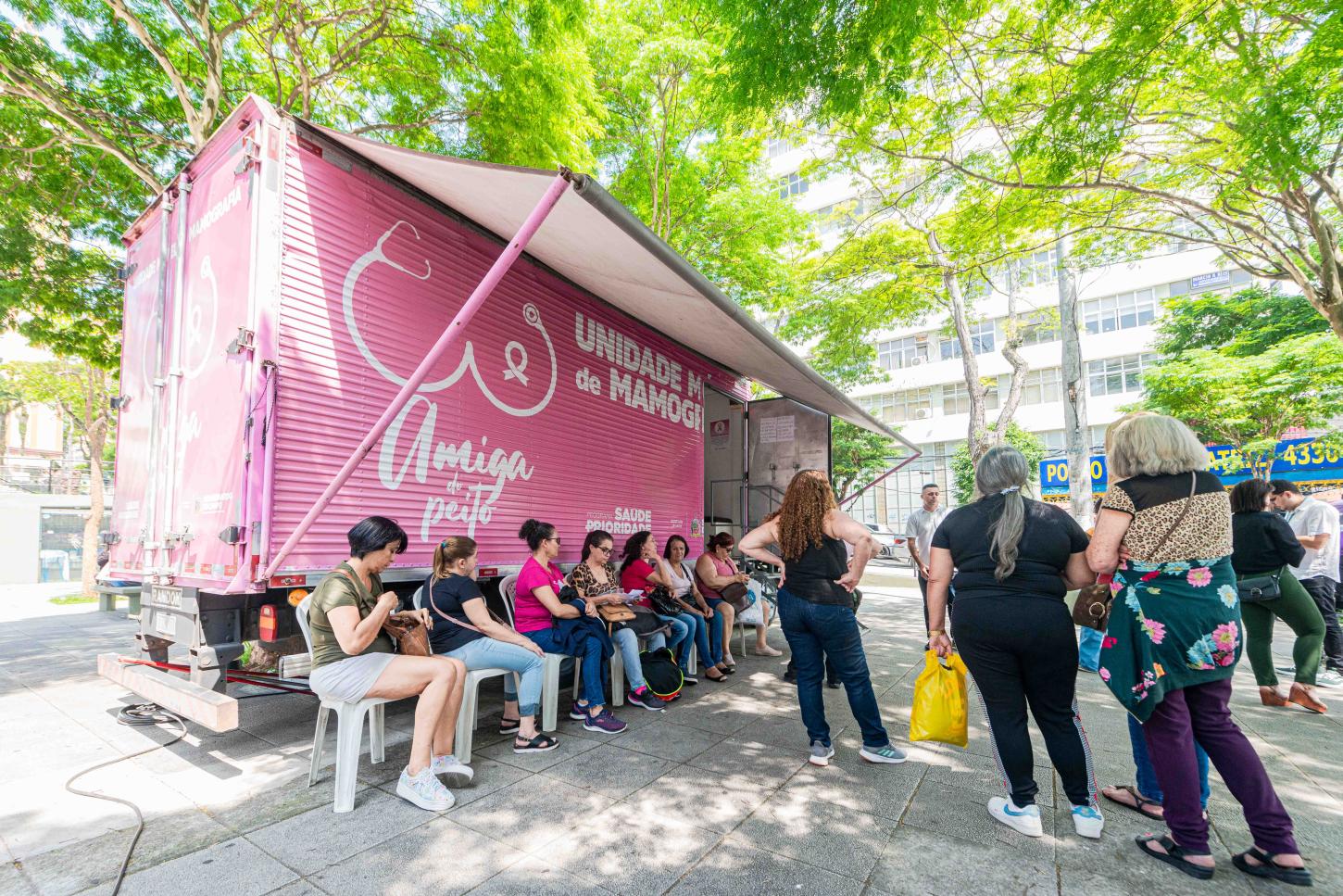 Unidade Móvel da Mamografia da Prefeitura de São Bernardo realiza 15 mil exames por ano