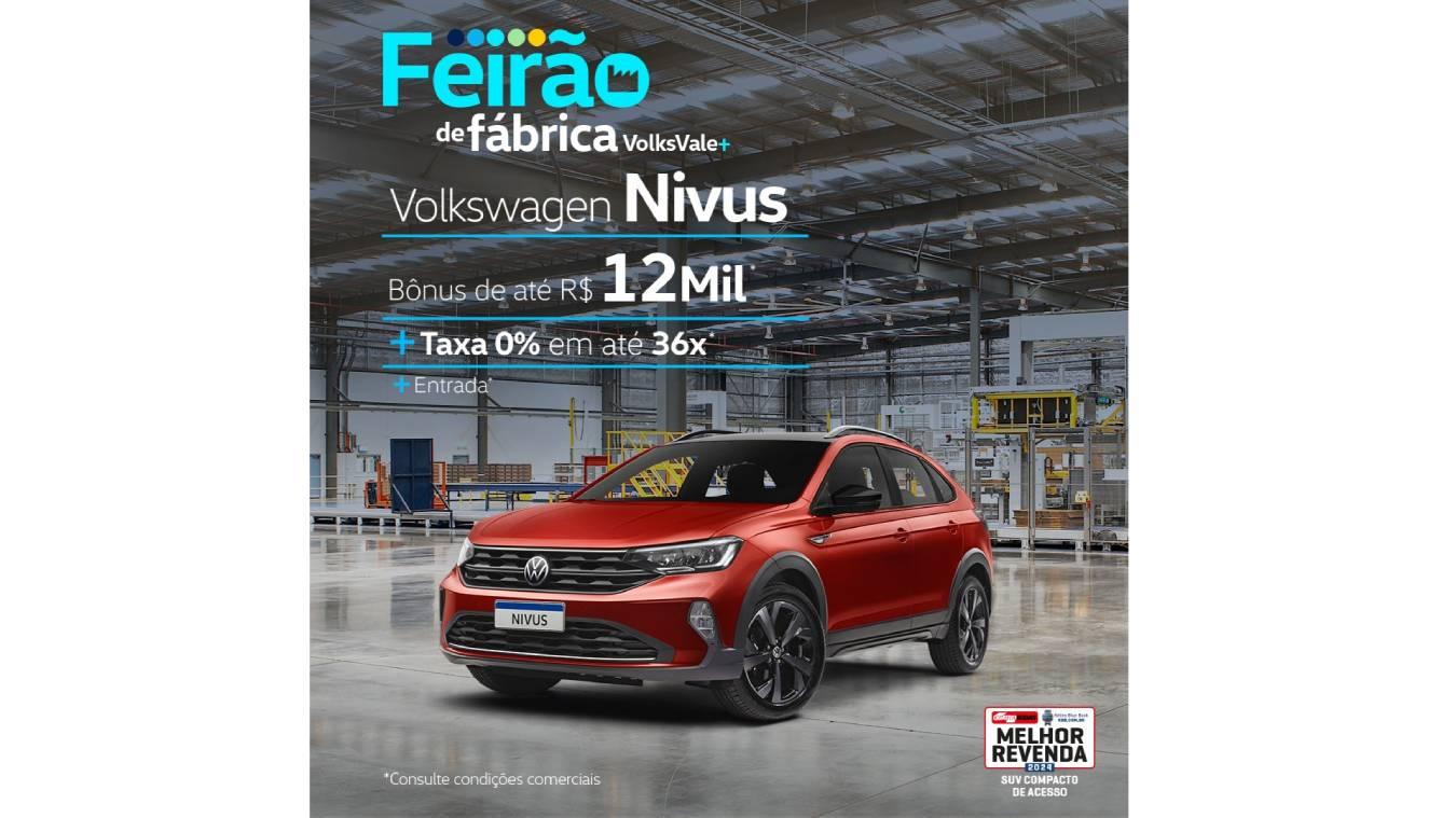 Volkswagen faz feirão de fábrica com ofertas especiais para toda linha