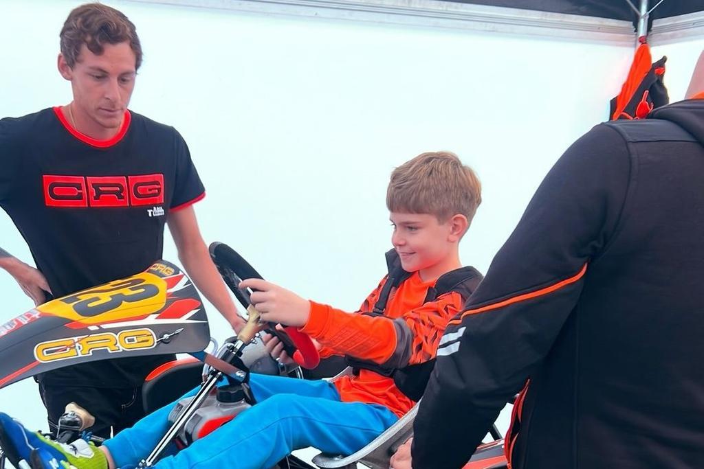 Gabriel Souza leva a bandeira do Brasil ao WSK Final Cup em Lonato, na Itália