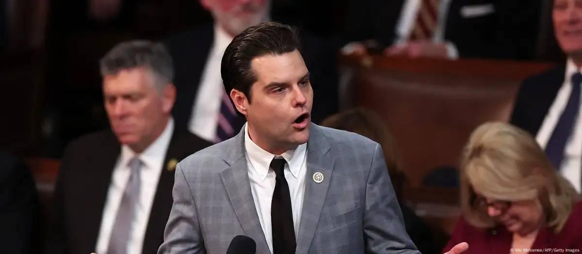 Gaetz desiste de cargo sob Trump após escândalo sexual