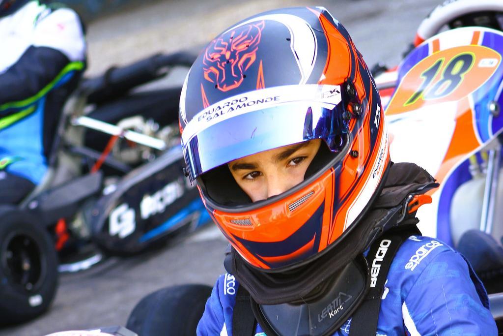 Líder da Júnior Max, Dudu Salamonde acelera em busca do título da Copa São Paulo KGV