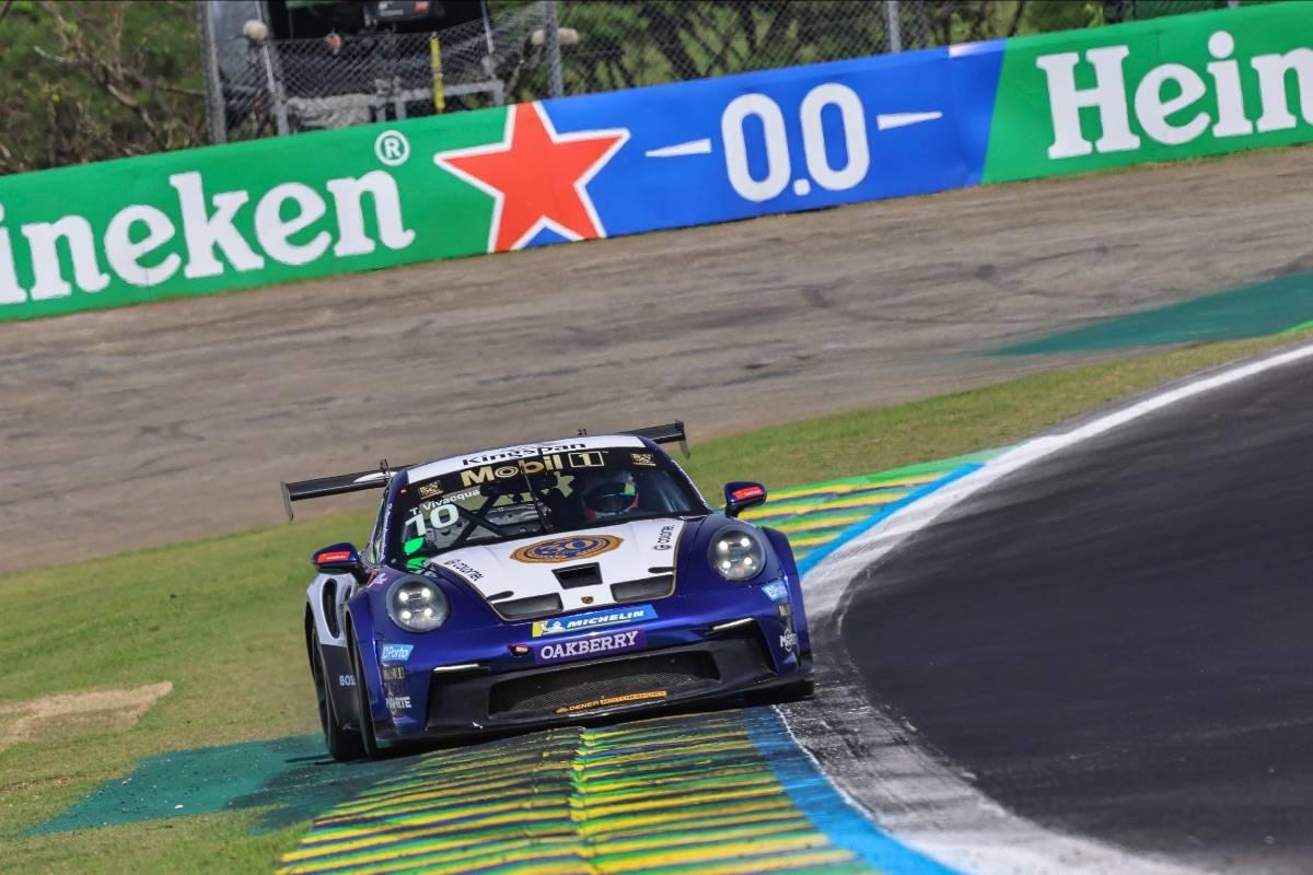 Thiago Vivacqua se junta a Bruno Campos e Nicolas Costa para a disputa da etapa de Interlagos da Porsche Carrera Cup Endurance