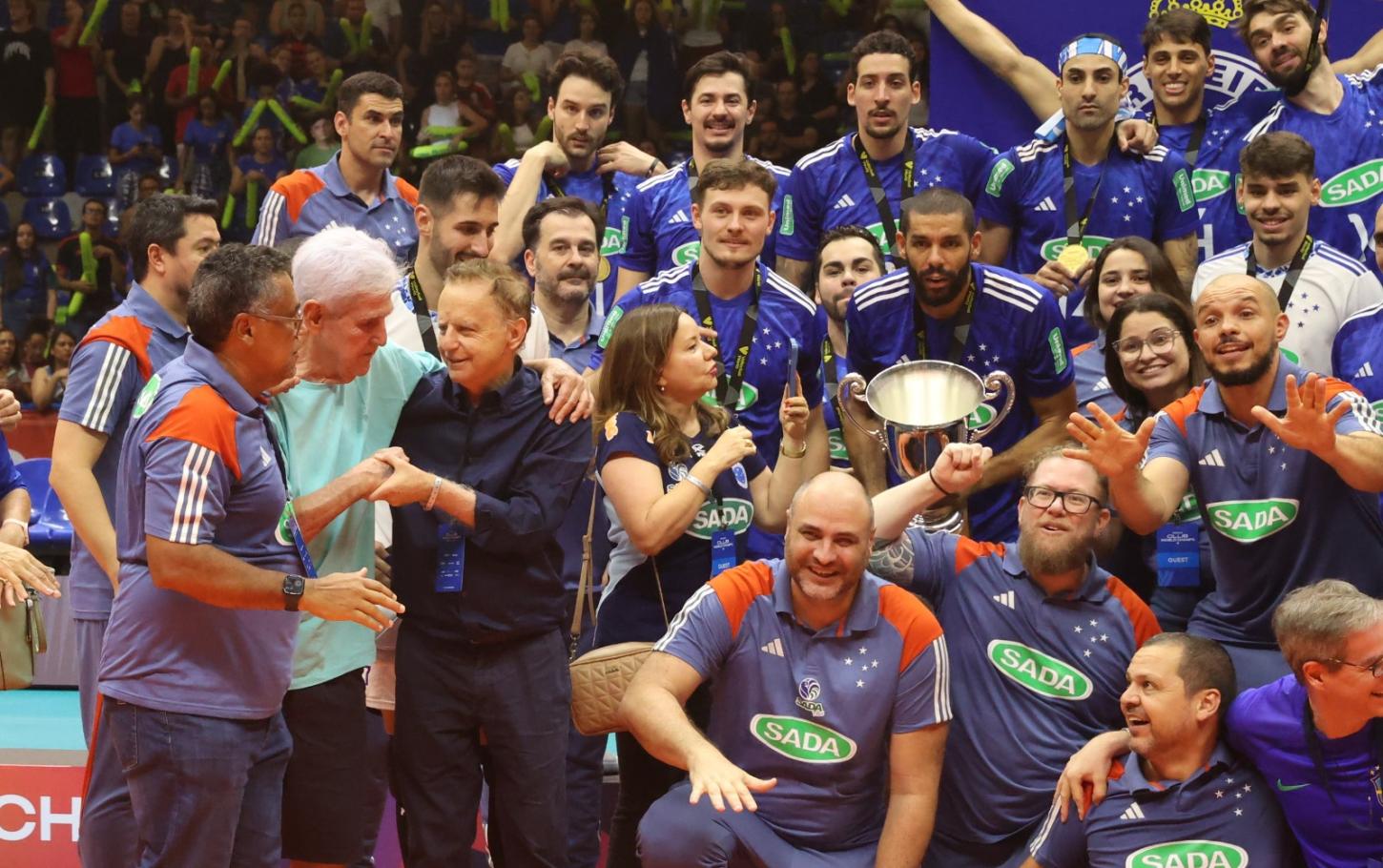 Decisão do Mundial de Clubes de Vôlei Masculino reúne cerca de 6 mil pessoas na Arena Sabiazinho