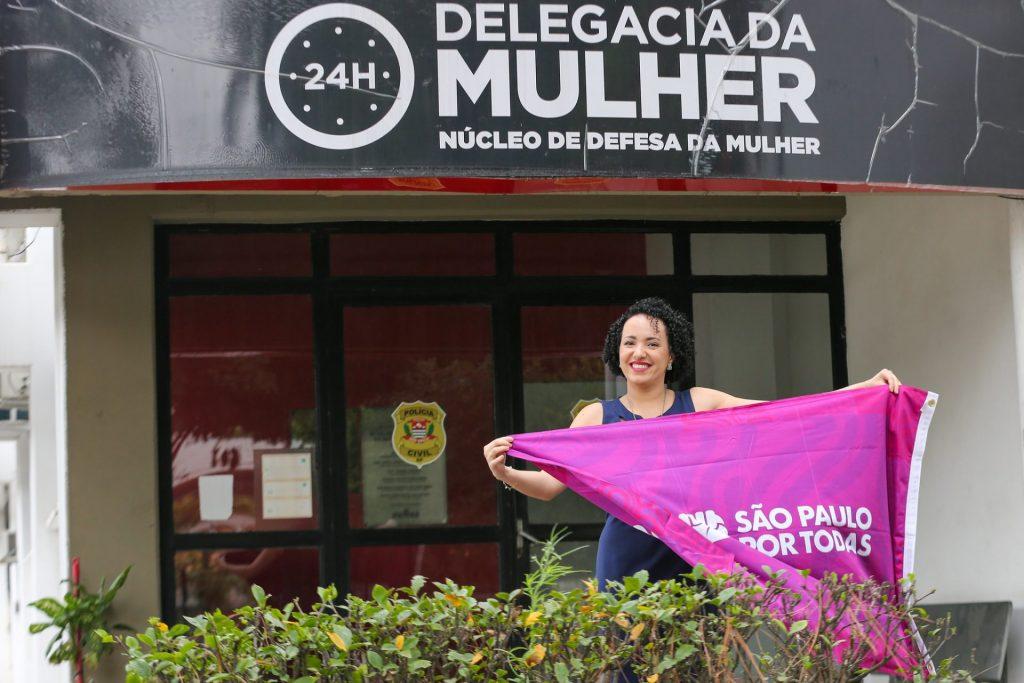 “SP Por Todas: 21 dias Por Elas”, reuniu serviços e ações para fortalecer a segurança do público feminino. Foto: Divulgação/Governo de SP