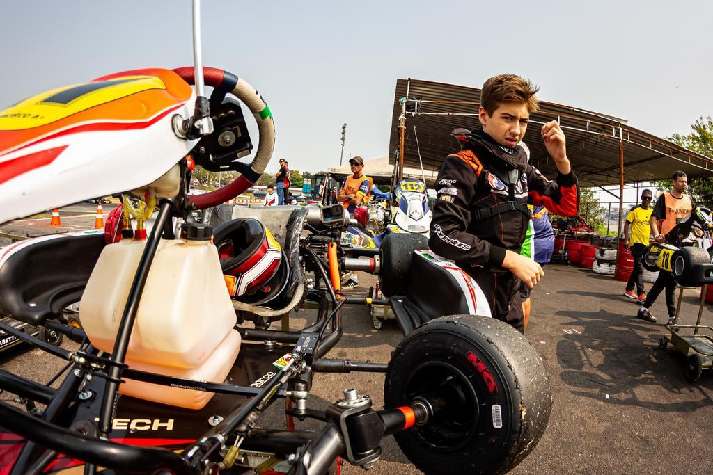 João Francisco termina Copa São Paulo Light de Kart no Top 10 da categoria F4 Júnior