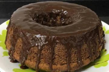 Bolo de Chocolate: não há como resistir essa delícia