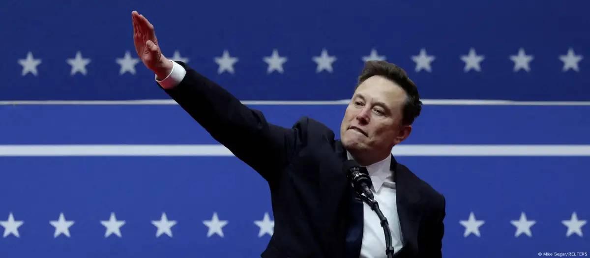 Gesto de Musk similar a ato nazista gera debate na Alemanha