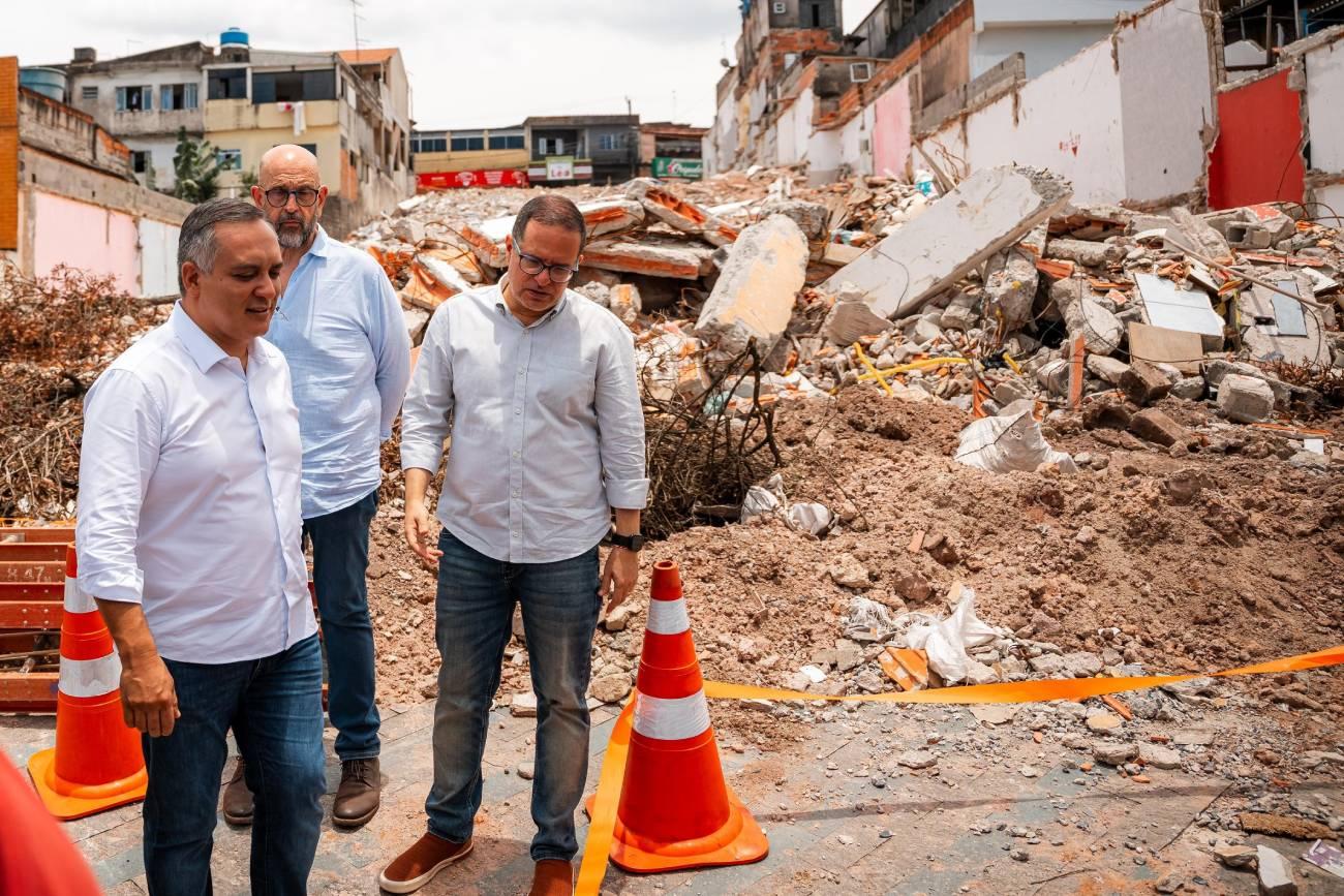Prefeito Marcelo Lima vistoria pacote de obras e acompanha estágio de cada execução