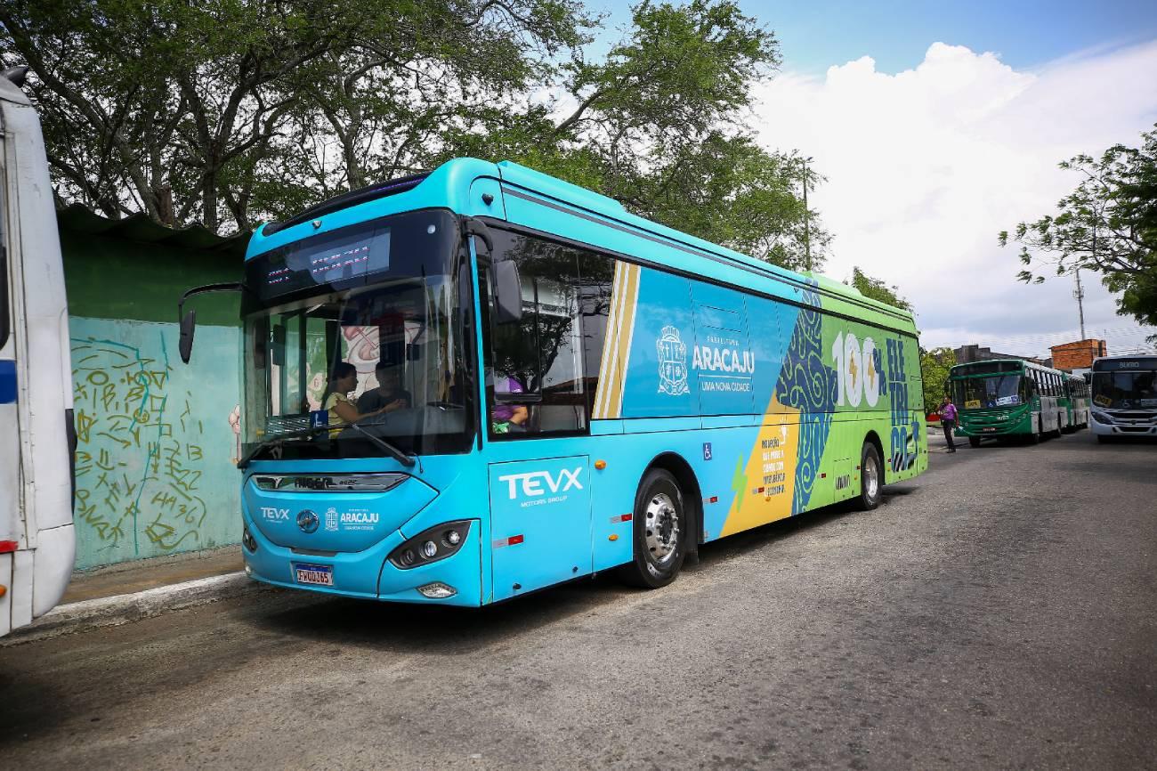 Prefeitura de Aracaju lança ônibus elétrico para aprovação da população