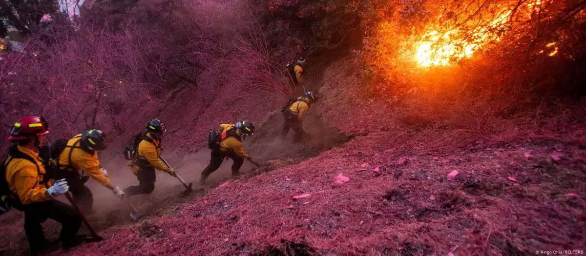 Ventos fortes preocupam equipes de emergência em Los Angeles
