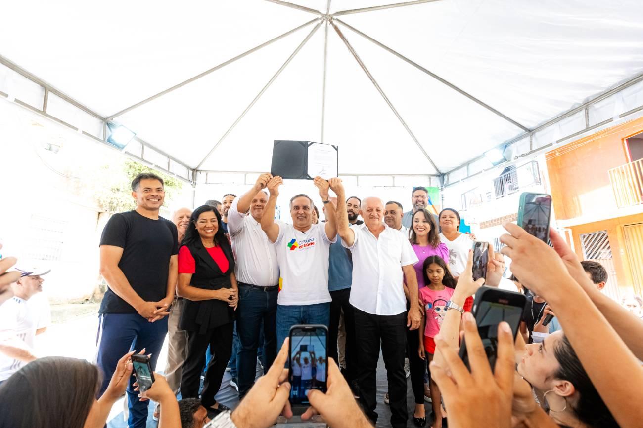 Prefeito Marcelo Lima autoriza pavimentação e melhorias no saneamento na Vila São Pedro
