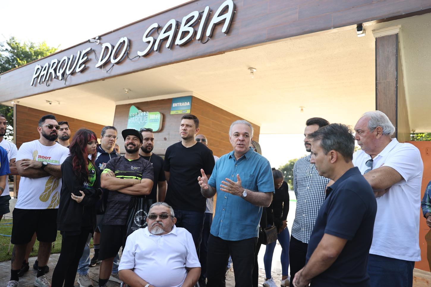 Prefeito Paulo Sérgio anuncia obras de reforma e ampliação do estacionamento do Parque do Sabiá