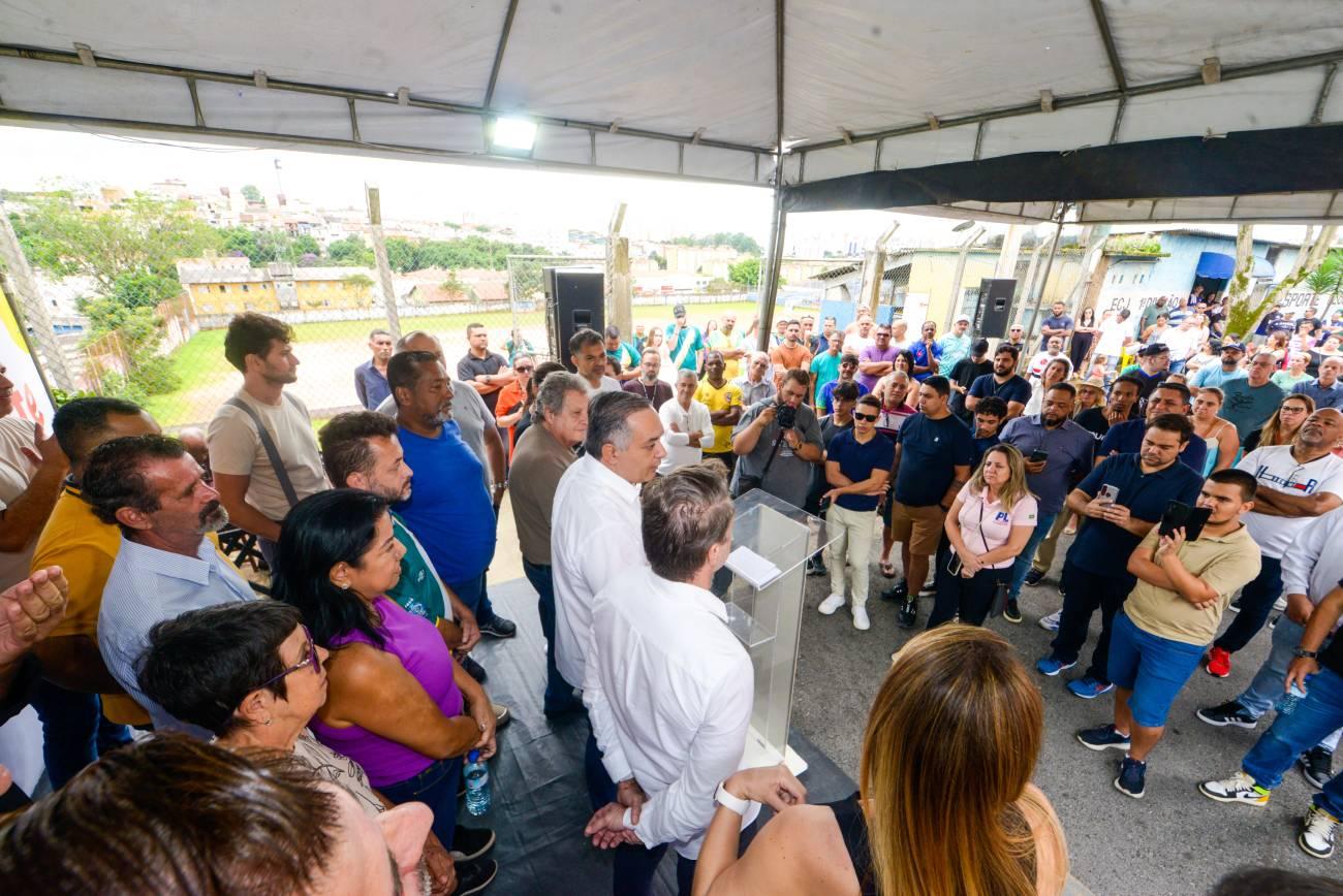 Prefeitura de São Bernardo dá início a reforma do campo de futebol do Jerusalém
