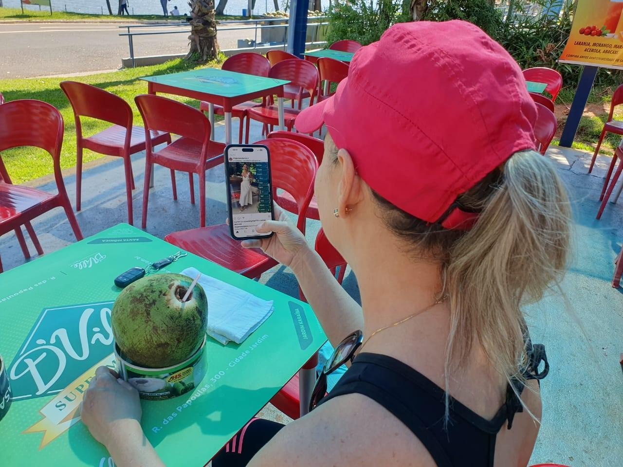 Projeto que oferece wi-fi gratuito no Parque do Sabiá faz sucesso entre frequentadores do espaço administrado pela Prefeitura