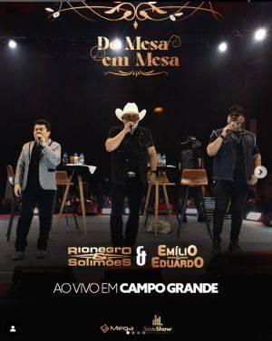 Rionegro & Solimões e Emílio & Eduardo desembarcam em Campo Grande com 