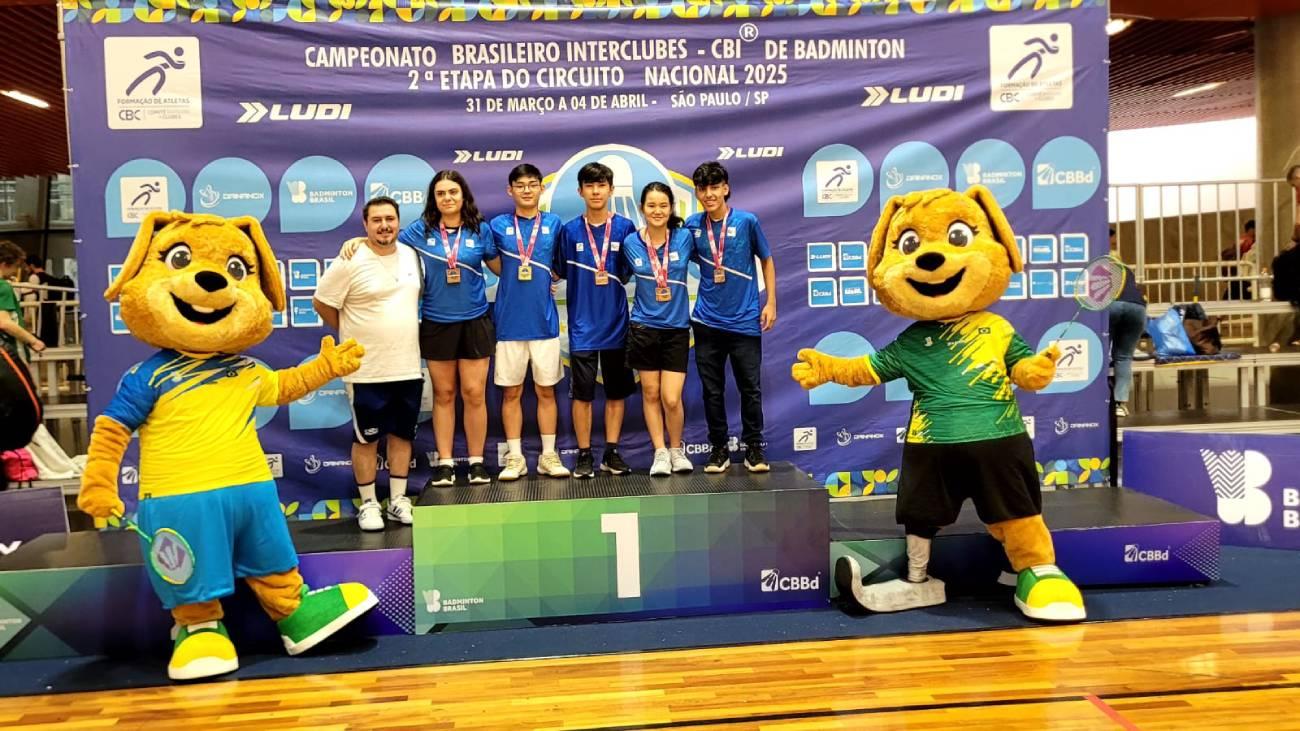 Atletas e paratletas de São Caetano conquistam medalhas na 2ª Etapa do Campeonato Brasileiro de Badminton