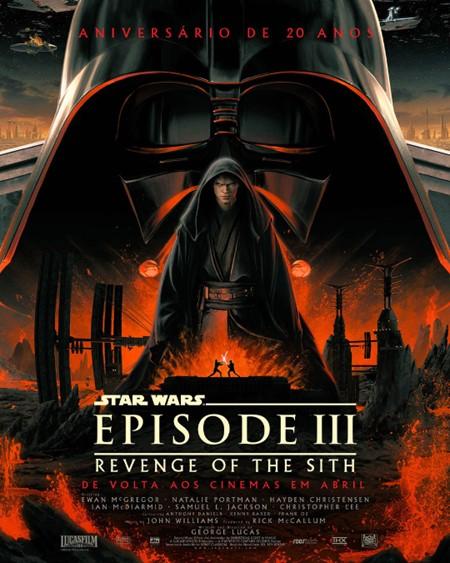 Cinemark do Uberlândia Shopping abre pré-venda da reexibição especial de 'Star Wars: Episódio III - A Vingança dos Sith'