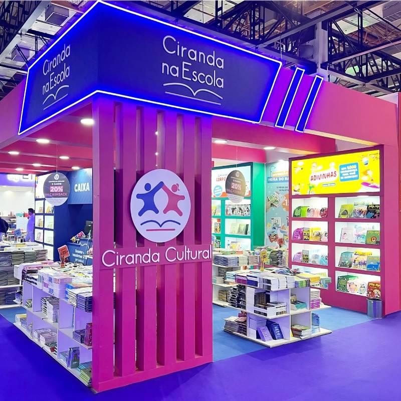 Ciranda Cultural aposta em obras interativas na Bett Brasil