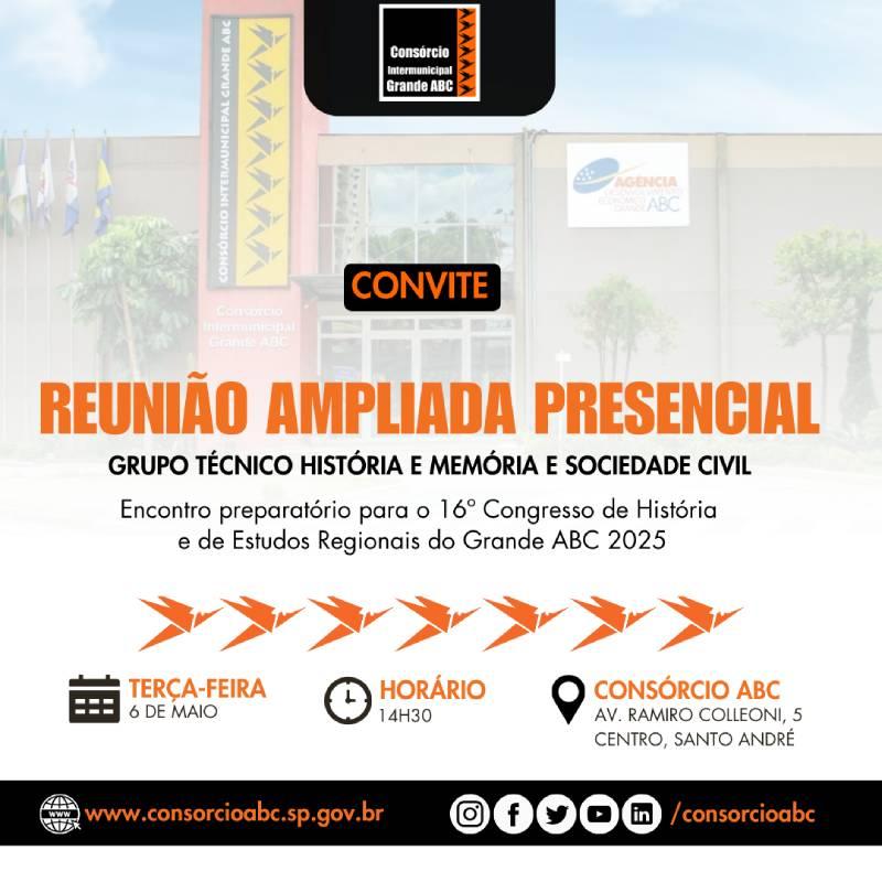 Consórcio ABC realiza reunião de planejamento do Congresso de História