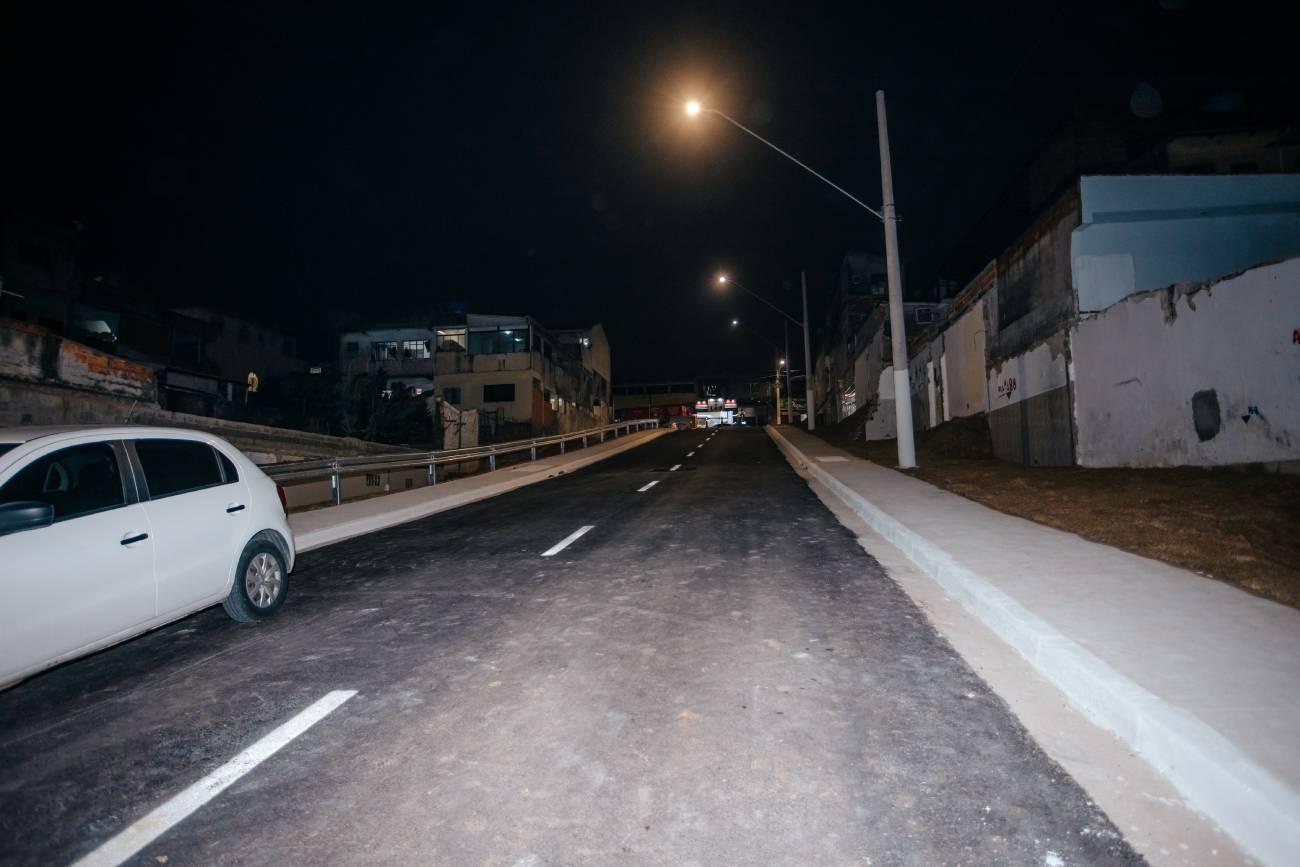 Entrega de nova via no Grande Alvarenga facilita acesso ao Jardim das Orquídeas e à Rodovia dos Imigrantes