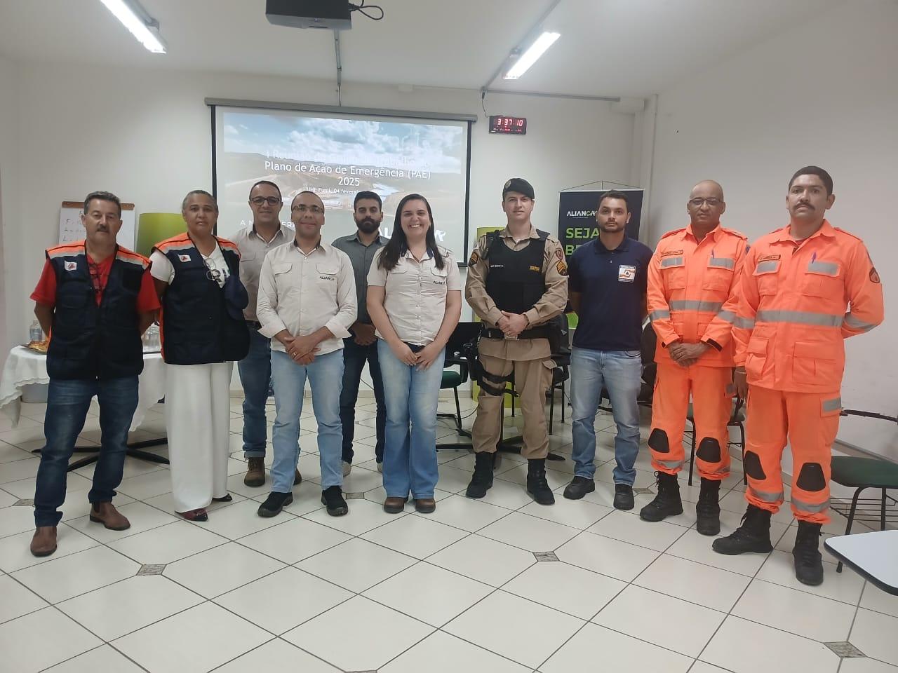 Plano de Ação de Emergência da Usina de Funil mantém encontros estratégicos e ações preventivas