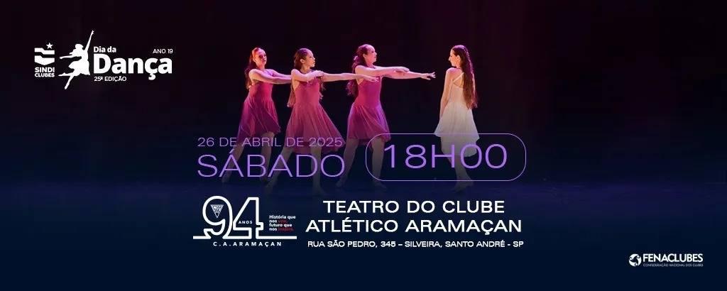 Sindi Clubes promove a 25ª edição do Dia da Dança com apresentações diversas