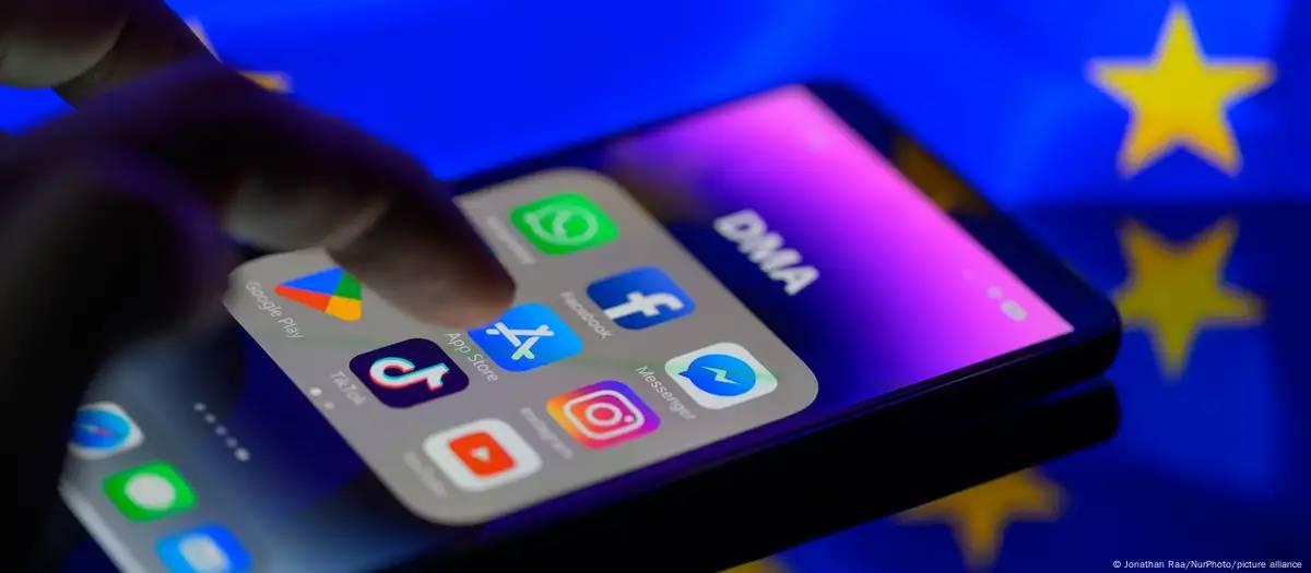 UE multa Apple e Meta por violarem lei antitruste