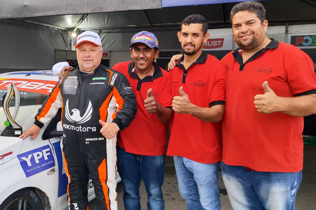 Após 10 anos, Maurizio Sala no degrau mais alto em Interlagos