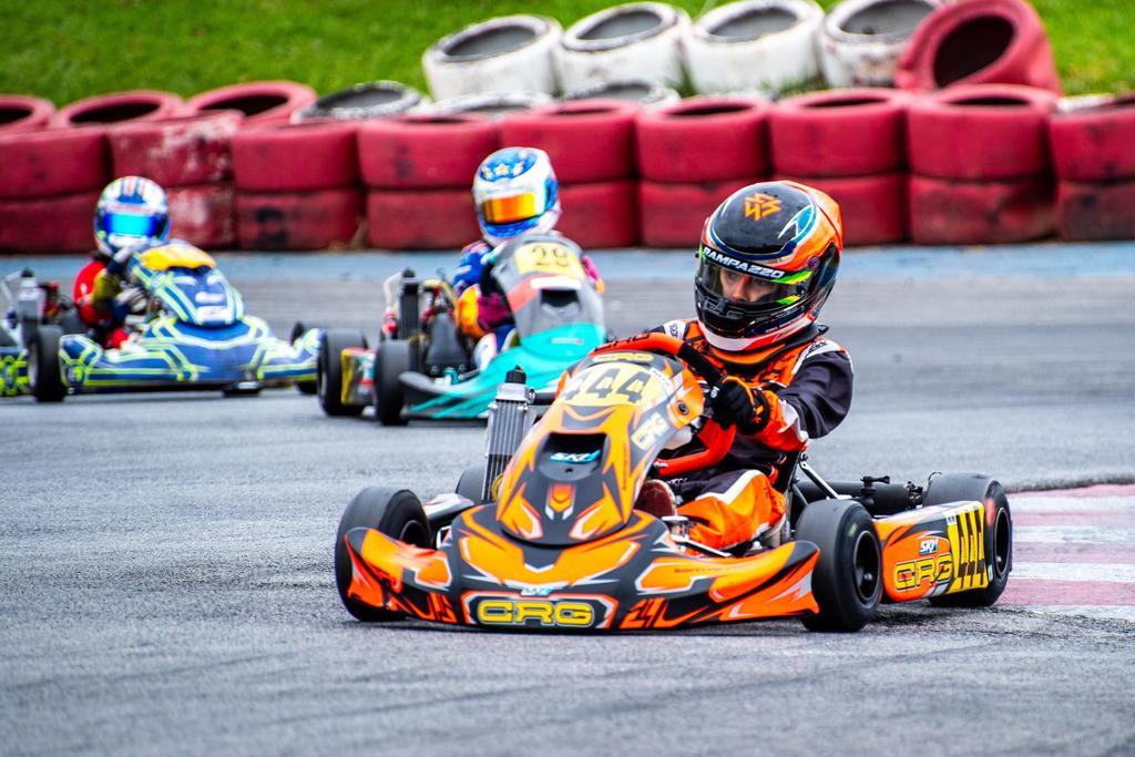 Após disputar Iame Series na Itália, Gael Rampazzo faz etapa consistente no Paulista KGV