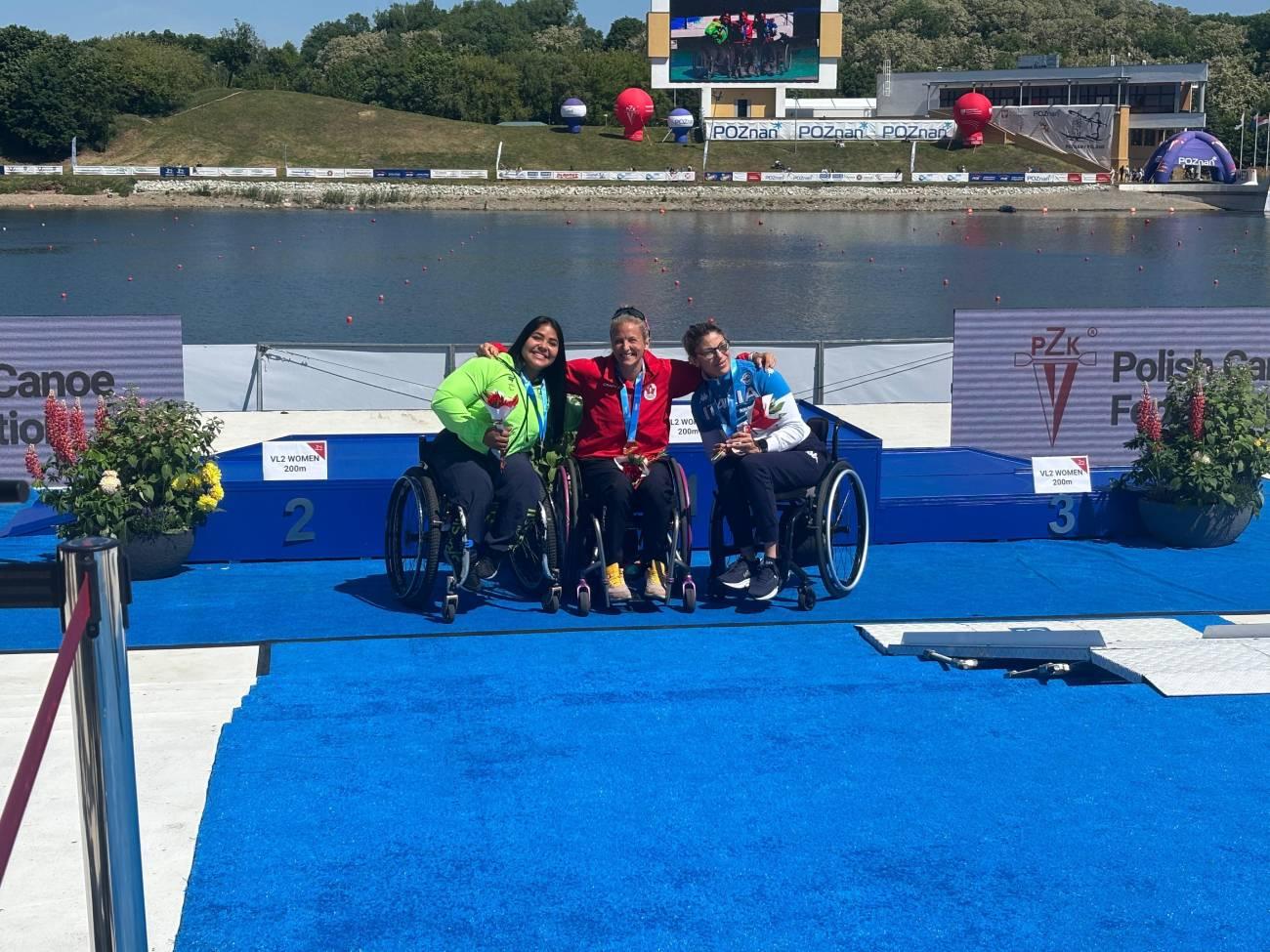 Atletas de São Bernardo conquistam ouro e prata na Copa do Mundo de Paracanoagem