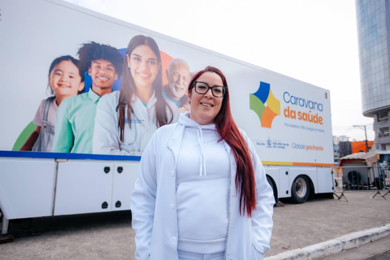 Caravana da Saúde de São Bernardo ganha reforço da Carreta da Ressonância Magnética