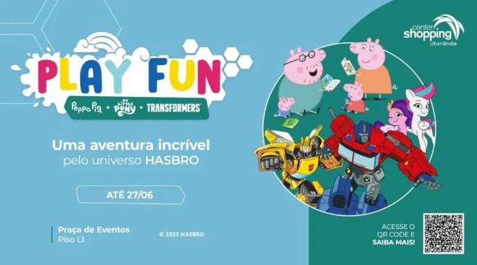 Circuito “Play Fun” leva as crianças a uma jornada ao universo mágico de algumas das marcas mais icônicas e amadas da Hasbro