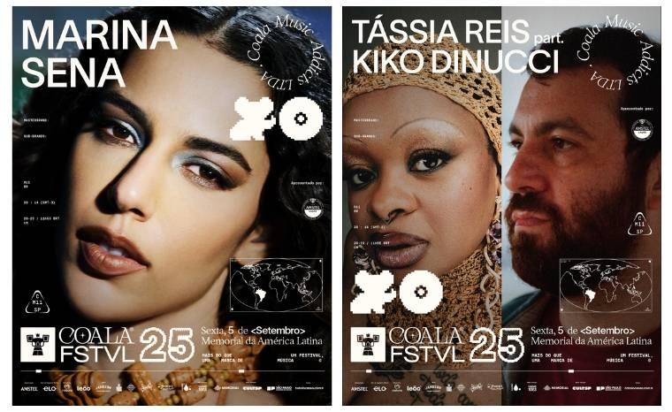 Coala Festival anuncia Marina Sena, Tássia Reis com Kiko Dinucci e completa line-up do primeiro dia do evento