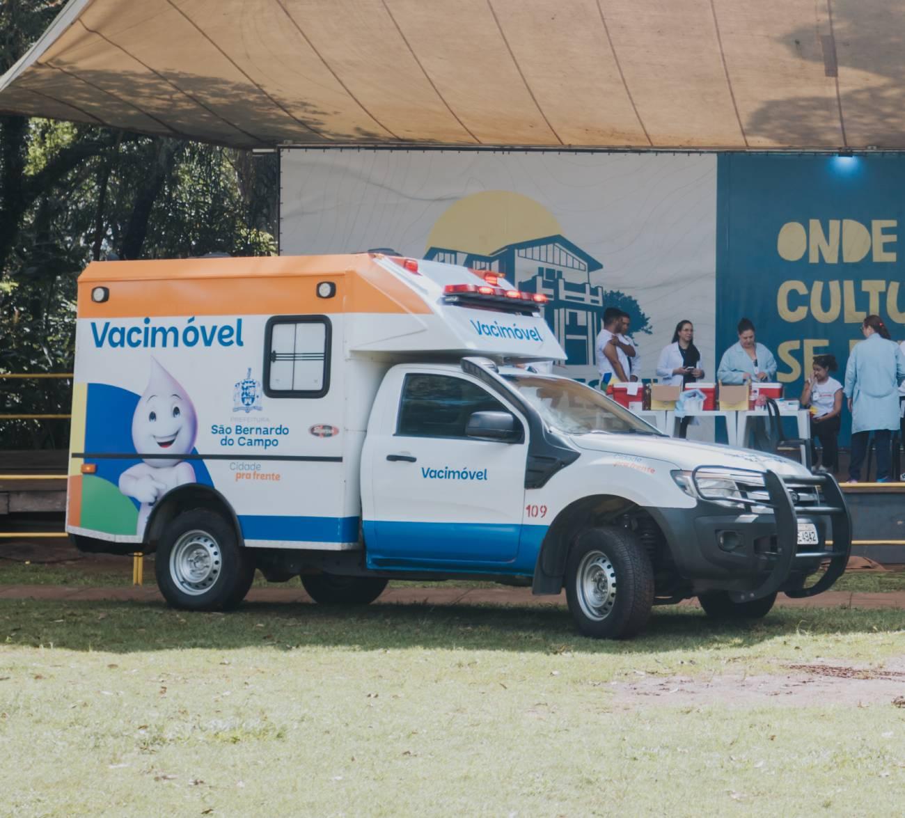 Com inauguração oficial neste sábado, Vacimóvel levará imunização por toda São Bernardo