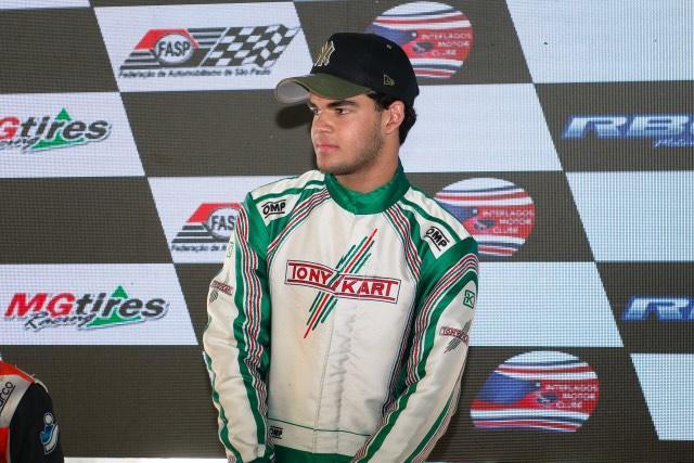 Fausto Filho repete ótimo desempenho e conquista pódio na Shifter na 4ª etapa da Copa São Paulo Light de Kart