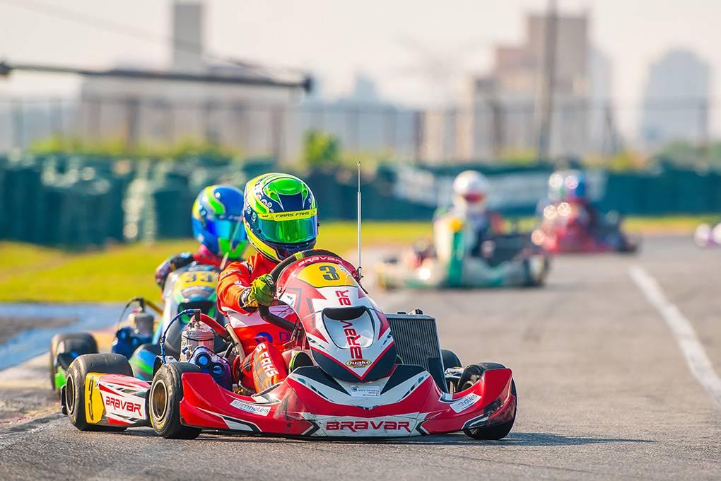 Firás Fahs conquista um valorizado 2º lugar na Copa São Paulo Light de Kart