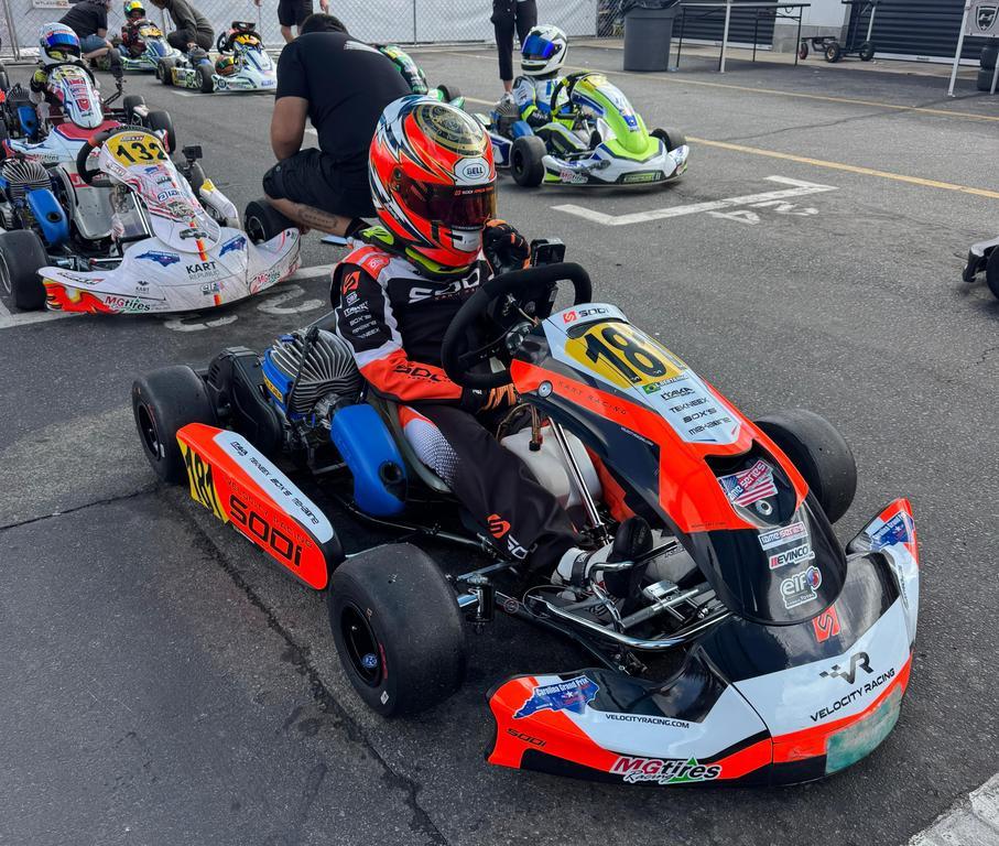 Lucas Bertanha brilhou na chuva nos Estados Unidos na 2ª etapa do USPKS