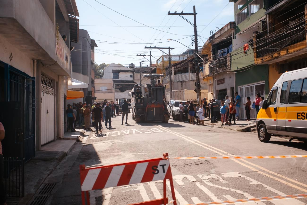 Parque Hawai, em São Bernardo, começa a receber obras de saneamento e recapeamento em 14 ruas