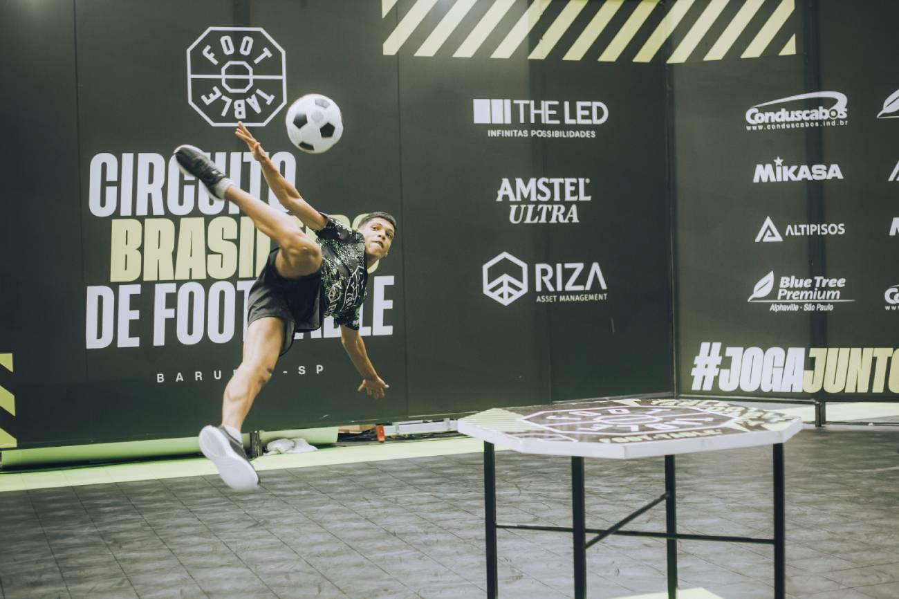 Parque Linear Rei Pelé de São Caetano recebe etapa do Circuito Brasileiro de Foot Table
